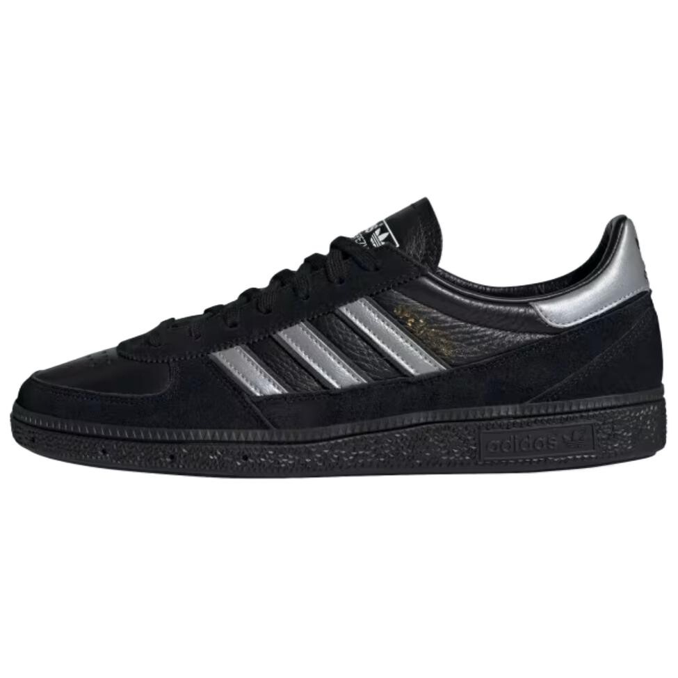 

Кроссовки Adidas Handball Spezial Core Black Silver Metallic Women's, черный
