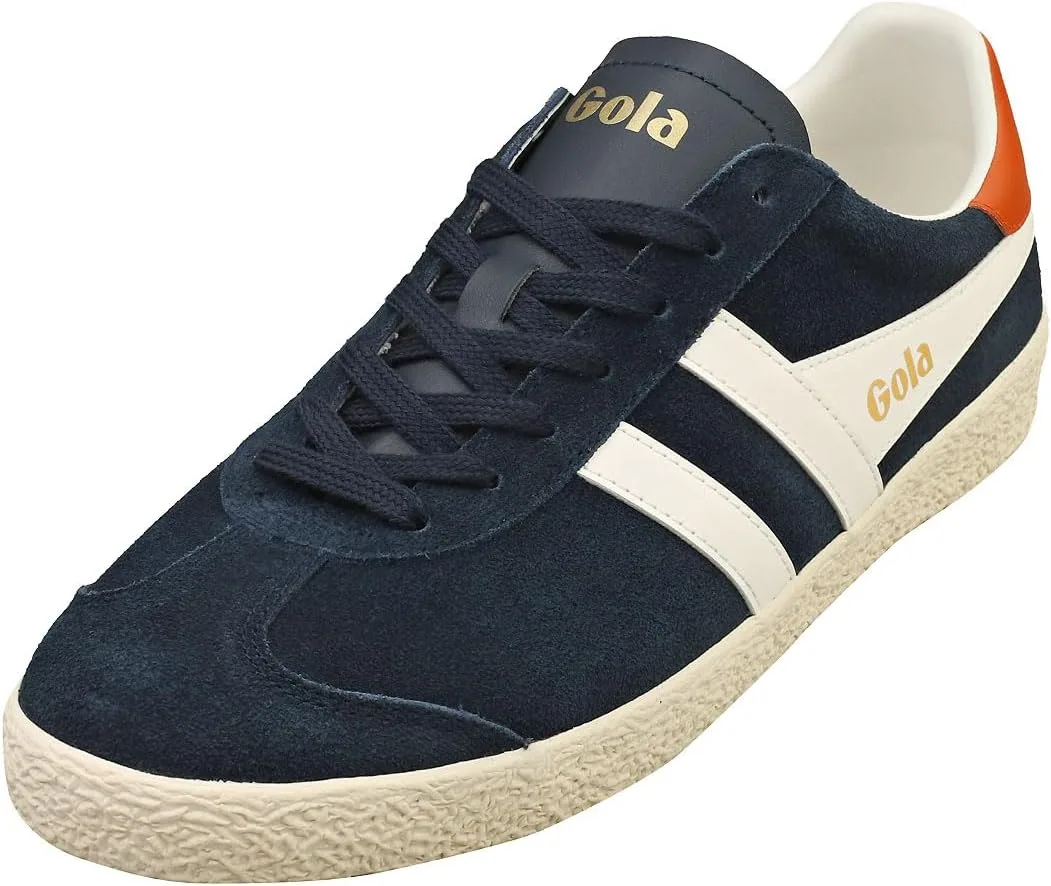 Кроссовки Gola Unisex Medallist, белый/темно-синий/оранжевый