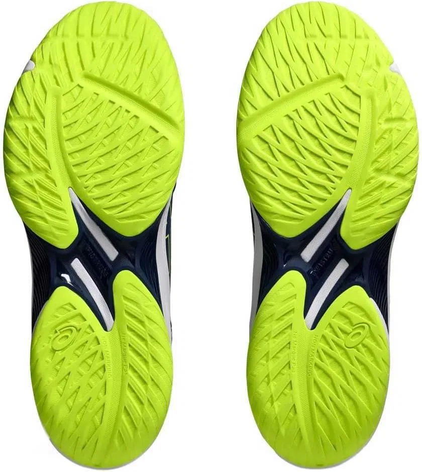 Кроссовки ASICS Beyond FF Herren, Blue Expanse Safety Yellow — фото 2