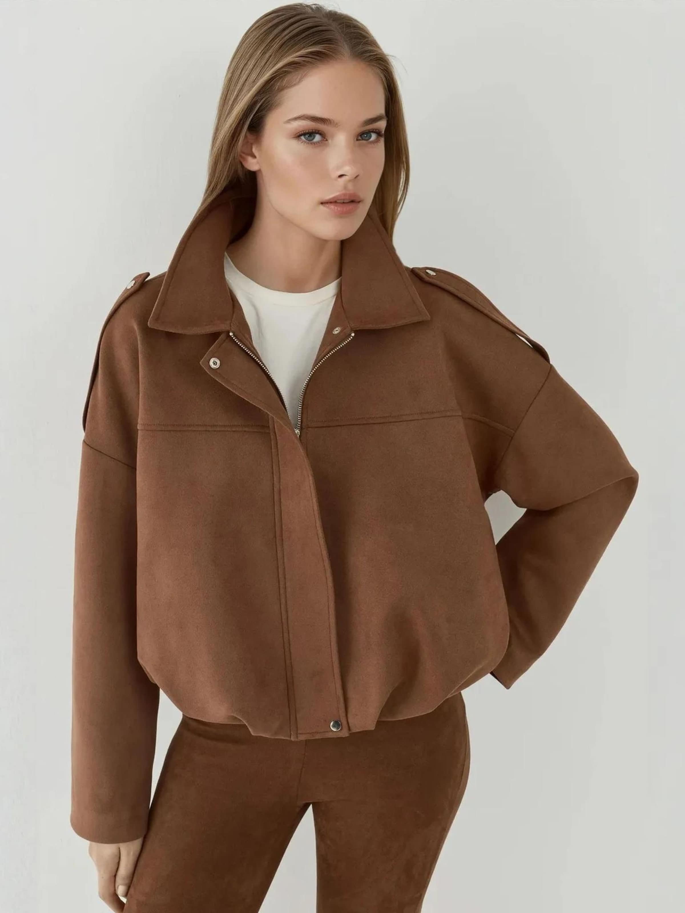 

Hiccup Куртка для межсезонья в коричневом цвете