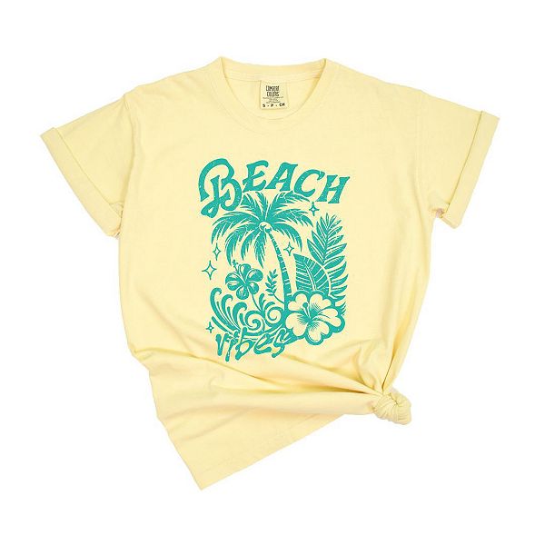 

Футболка Beach vibes с эффектом поношенности и окраской в готовом изделии Simply Sage Market, Butter, Зеленый, Футболка Beach vibes с эффектом поношенности и окраской в готовом изделии Simply Sage Market, Butter