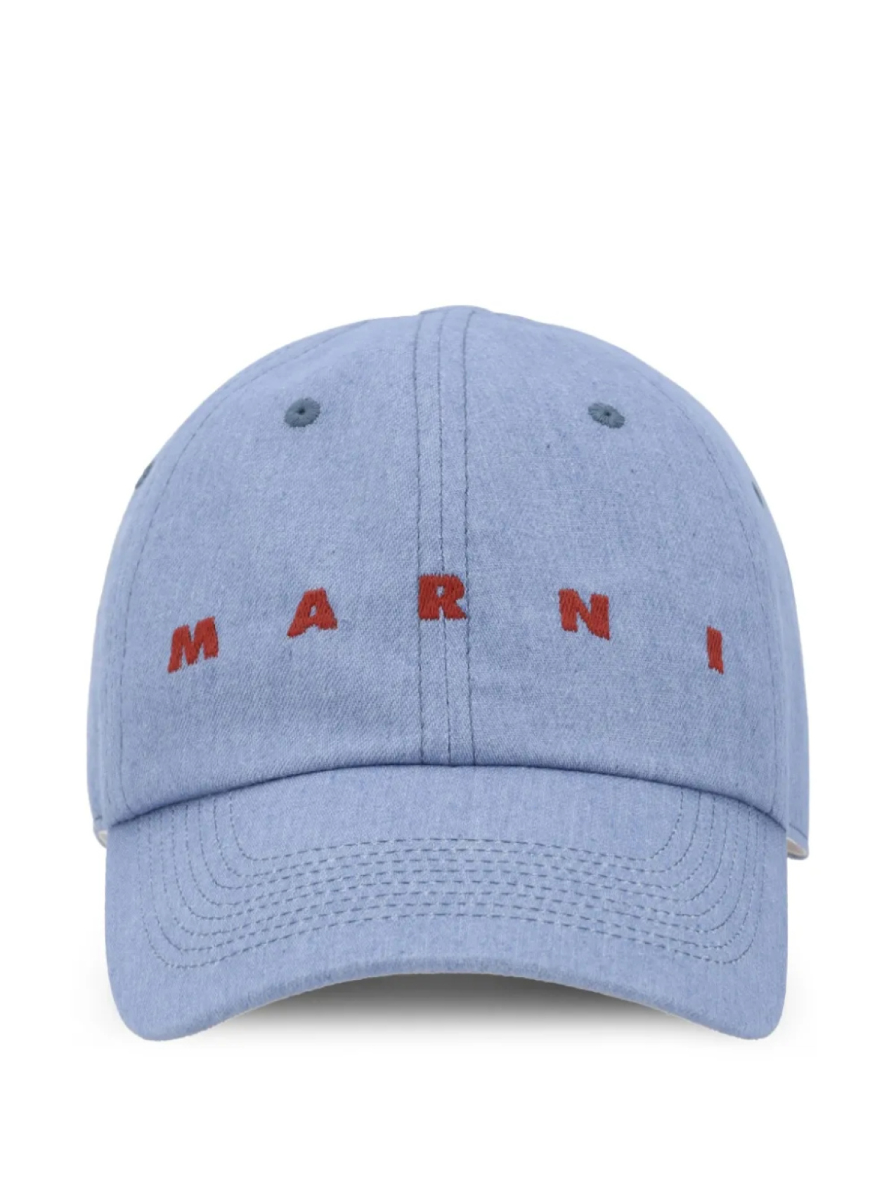 

Бейсболка из хлопка Marni, синий