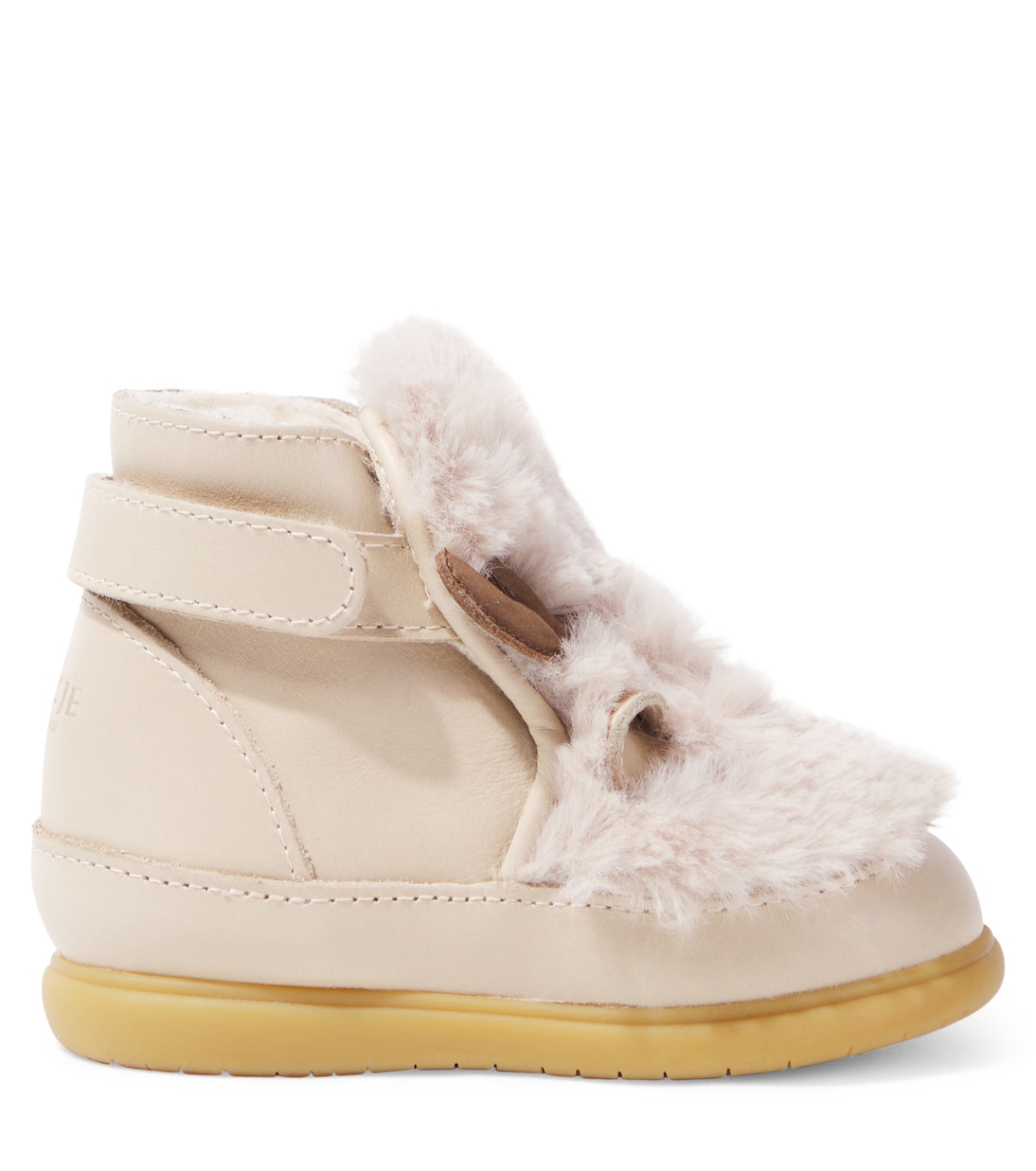 Ботинки Baby Reindeer с отделкой из искусственной овчины Donsje, Light Beige Soft — фото 3