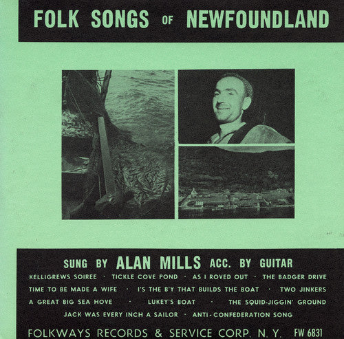 

CD диск Mills, Alan: Folk Songs of Newfoundland