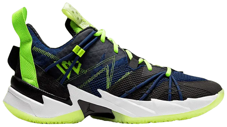 

Кроссовки Air Jordan Jordan Why Not Zer0.3 SE 'Lime Blue Void', черный