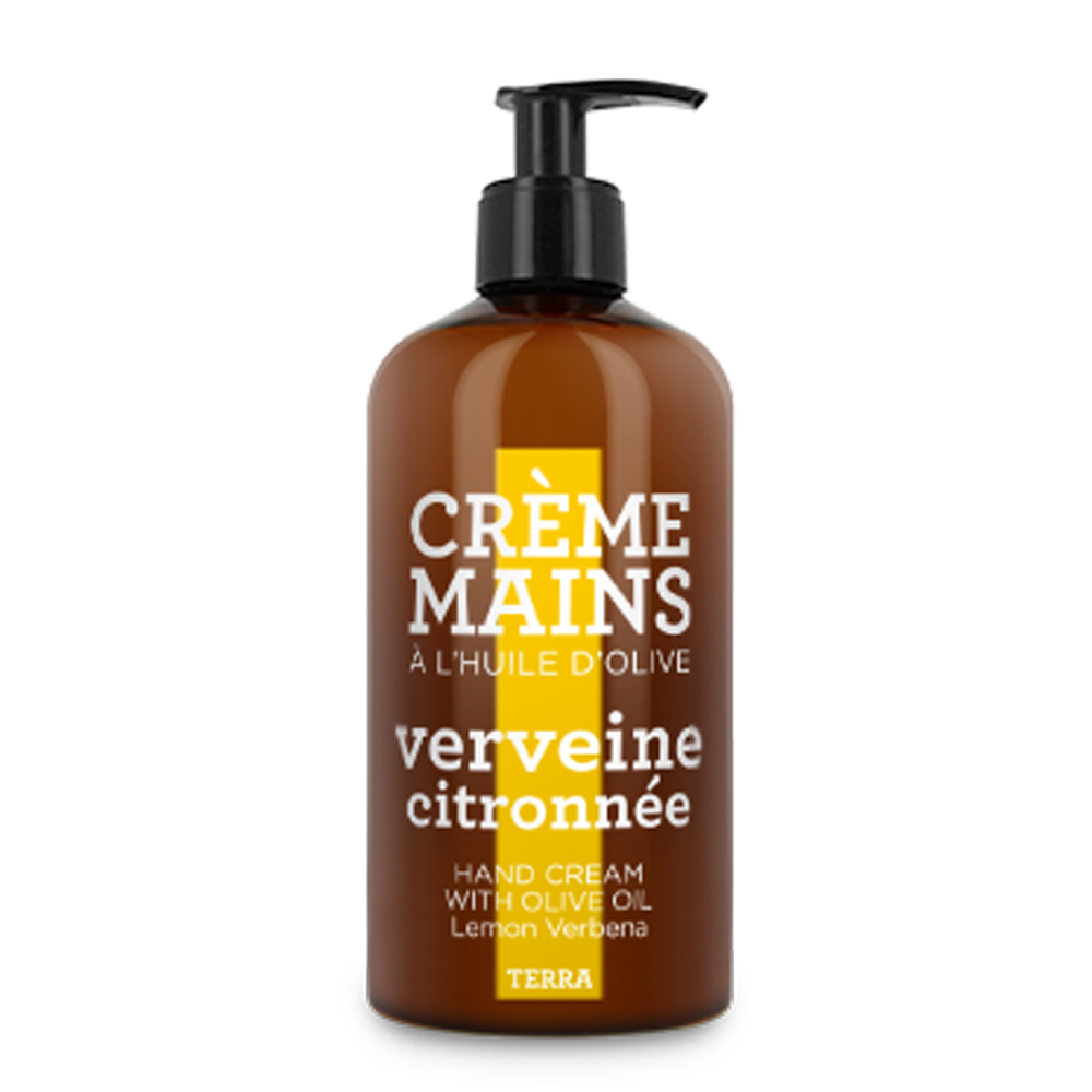 

Крем для рук с оливковым маслом, аромат лимонной вербены lemon verbena hand cream Terra, 300 мл
