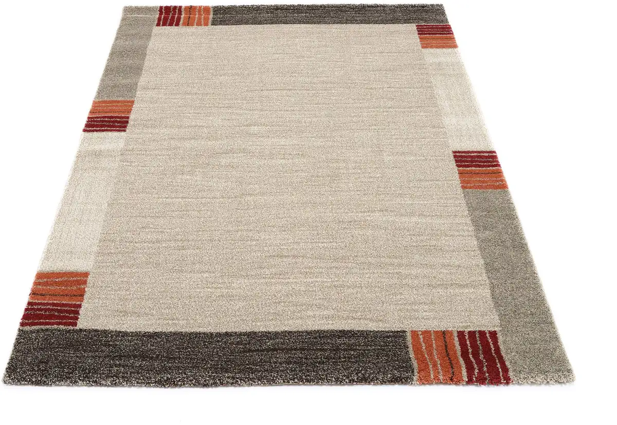 

OCI THE CARPET BRAND "CASTLE FLORA" ковер, прямоугольный, для гостиной OCI Die Teppichmarke 200х290 см, коричневый/красный