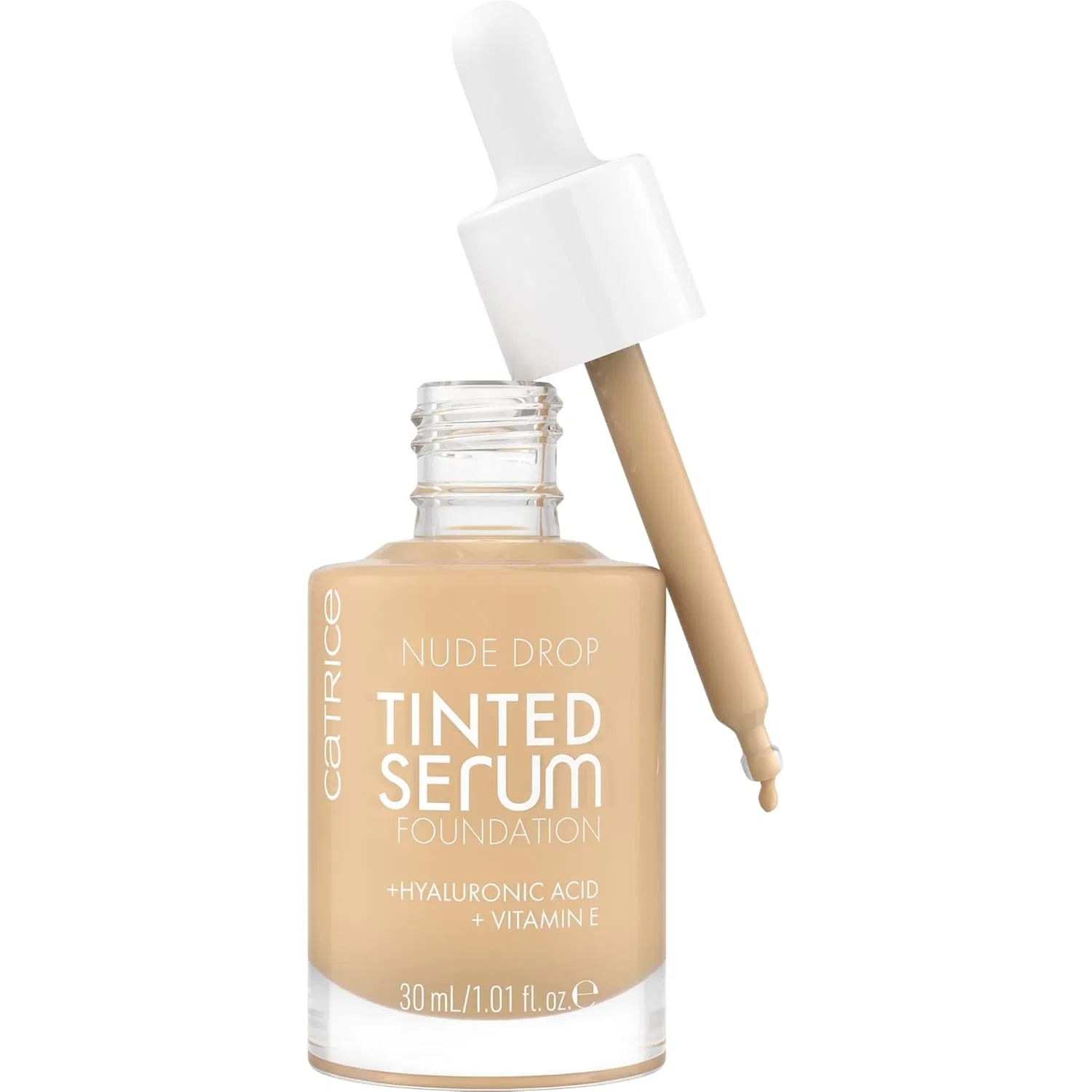 Эссенция Catrice — Тональная «Nude Drop Tinted Serum Foundation 036C» от , 036C — фото 2