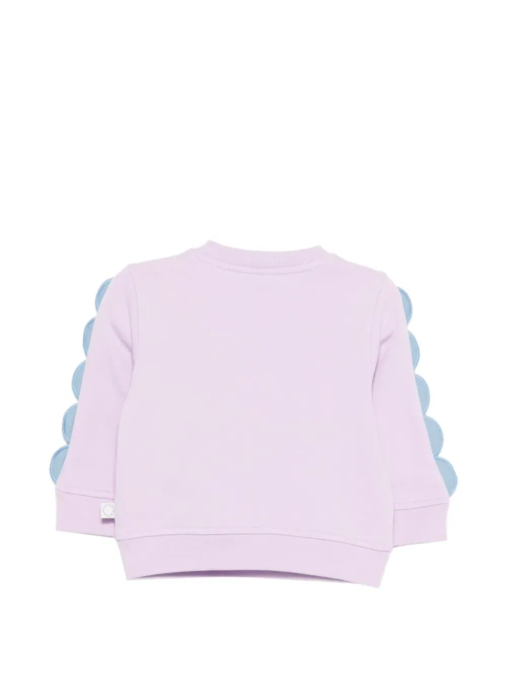 Толстовка с принтом Stella McCartney Kids, фиолетовый — фото 2