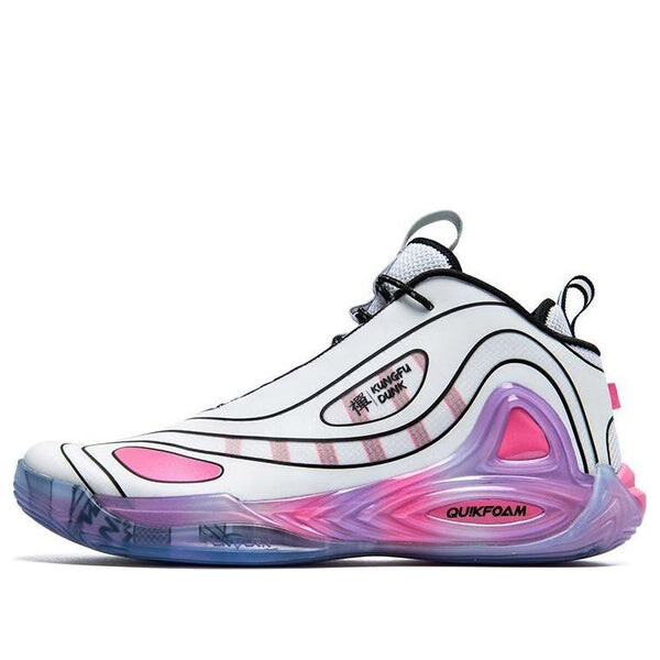

Кроссовки x aaron gordon ag 2 icon basketball shoes 'white pink' 361 Degrees, белый