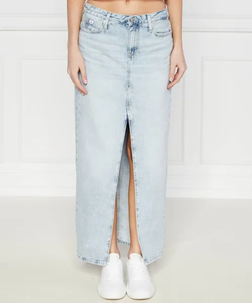 

Джинсовая юбка Calvin Klein Jeans, синий