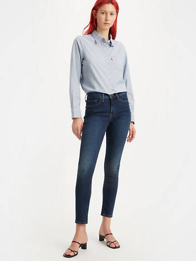 

311 Формирующие узкие женские джинсы Levi's, цвет Blue Swell - Dark Wash