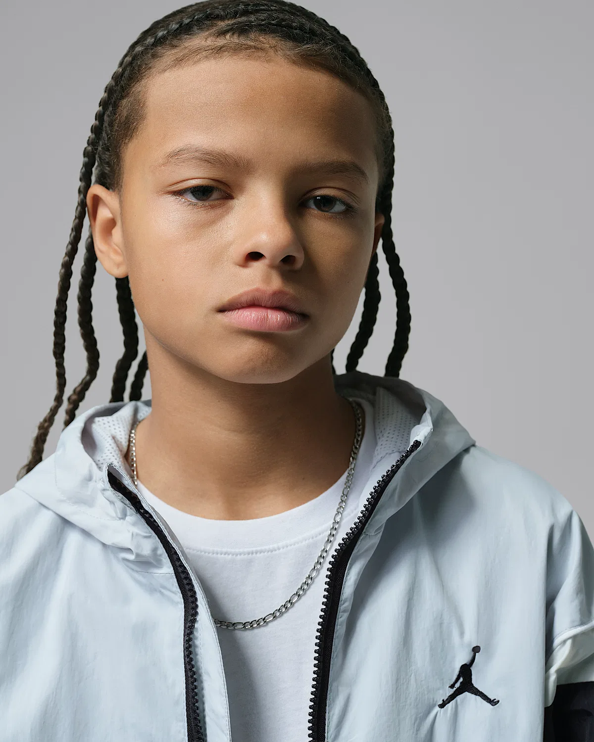 Big Kids' Essential Draft Jacket Jordan, Aura — фото 3
