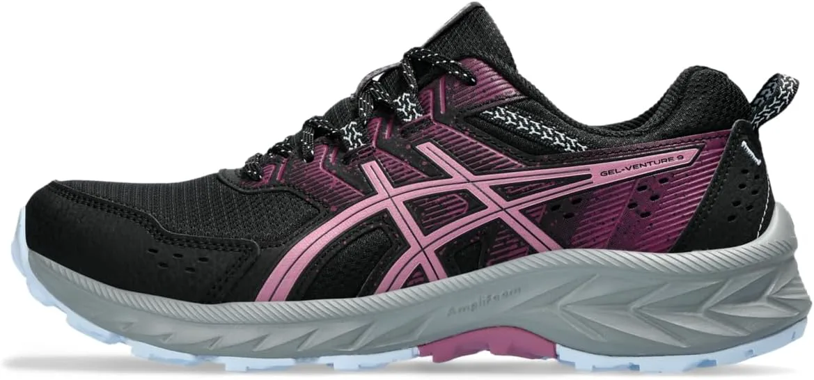 Женские беговые кроссовки ASICS Gel-Venture 9, черный — фото 2