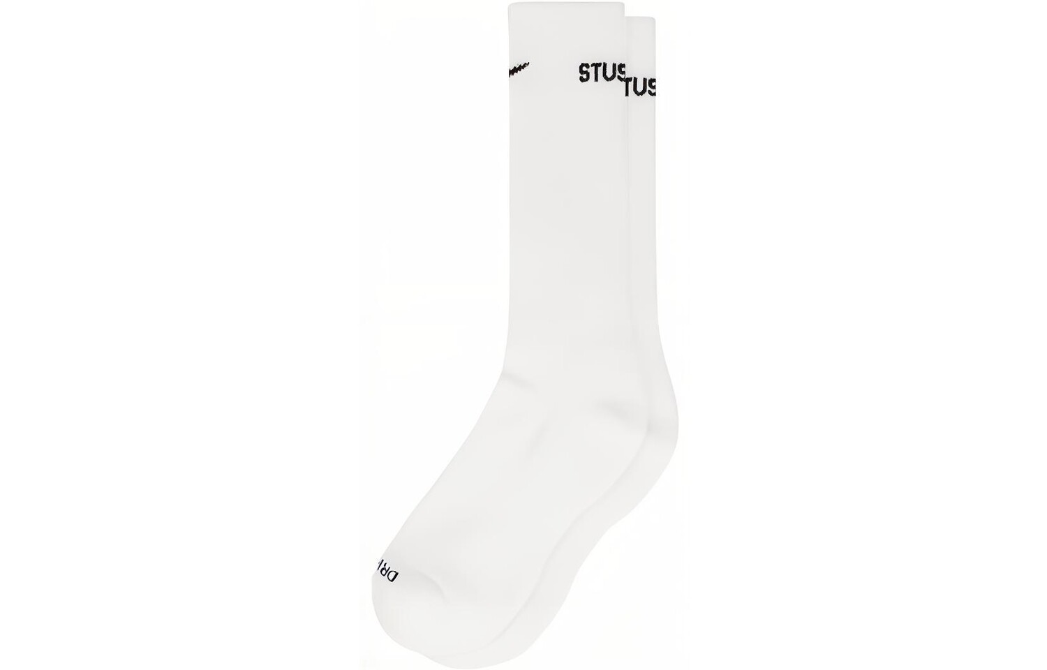 

Носки Crew Dri-Fit Nike x Stussy, белые, цвет 2 Pack (White)