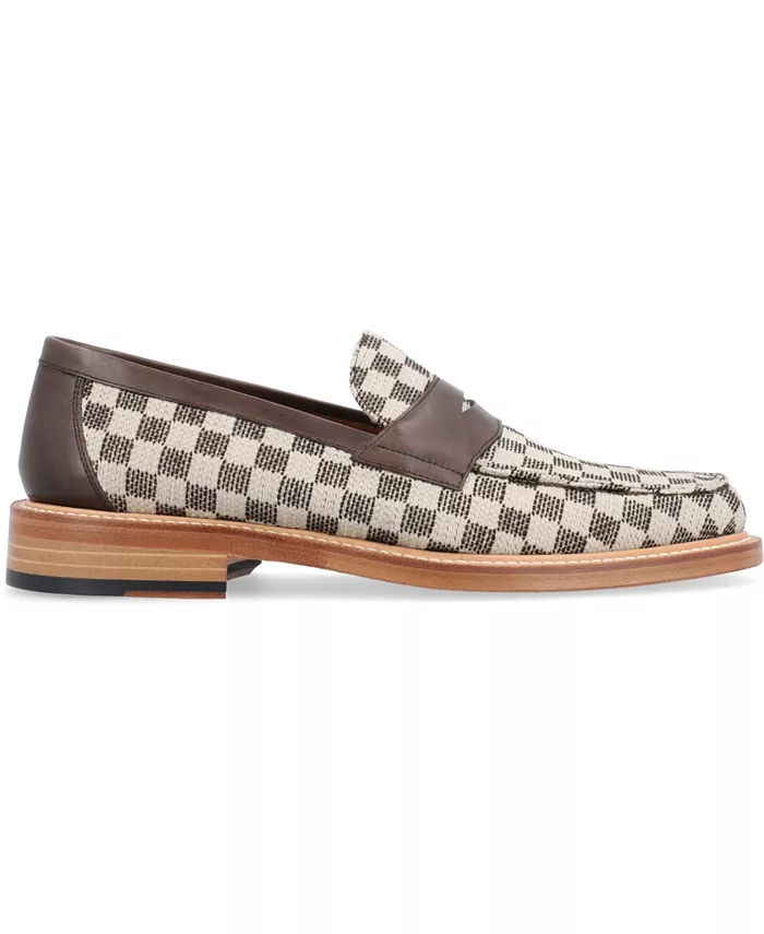 Мужские лоферы The Fitz Slip-on Penny Taft, коричневый — фото 2