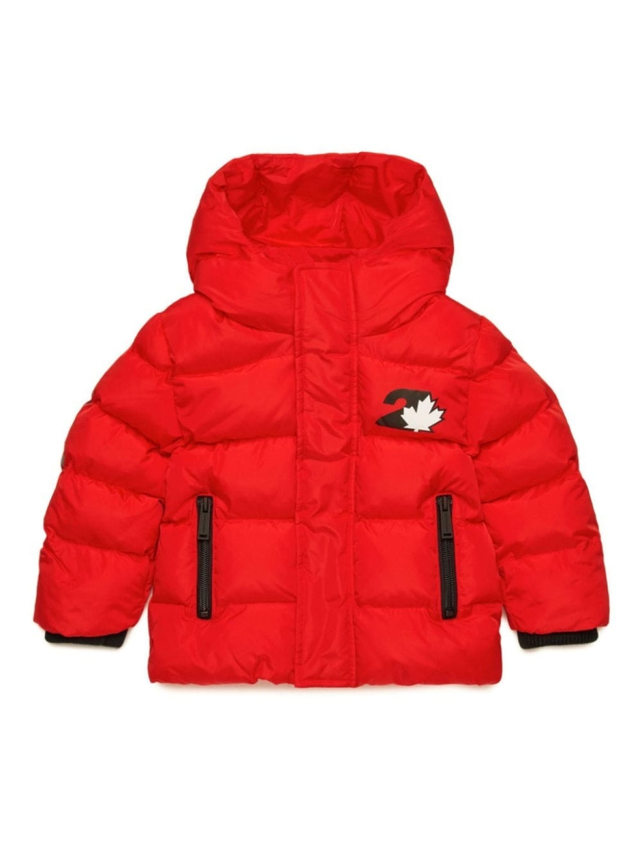 

DSQUARED2 KIDS куртка с логотипом, красный