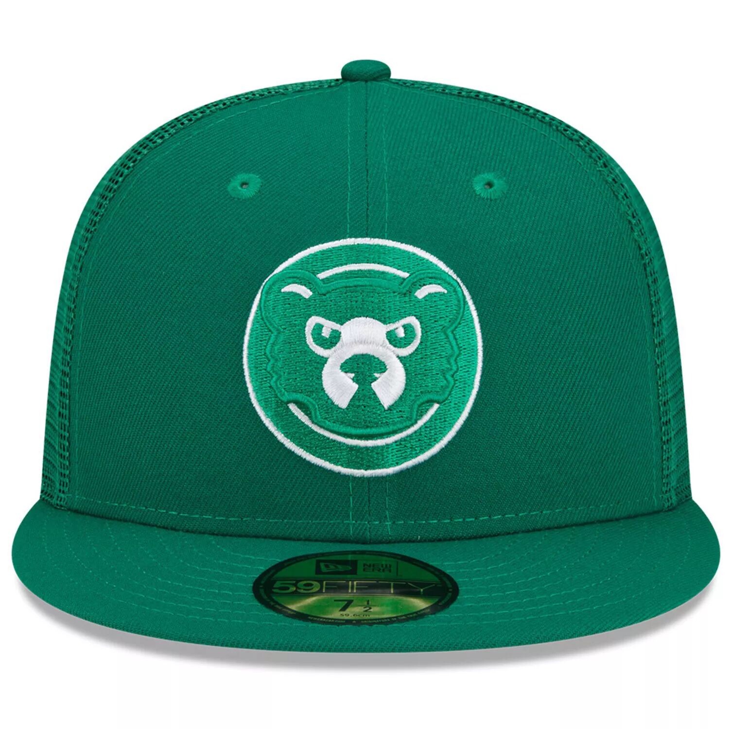 

Мужская бейсболка New Era Green Chicago Cubs 2022 ко Дню Святого Патрика на поле 59FIFTY.