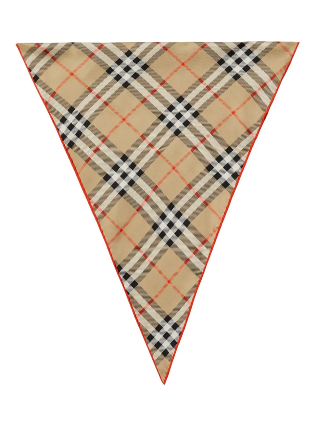 

Burberry клетчатый шарф, нейтральный