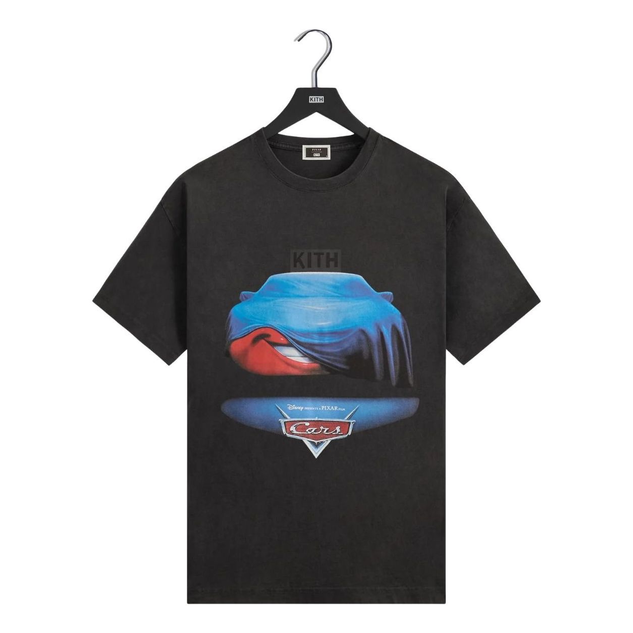 

Винтажная футболка KITH x Disney Pixar Cars Poster, цвет 'Black'