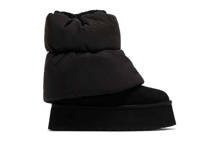 

Кроссовки UGG Wmns Classic Mini Dipper Puffer Black, черный