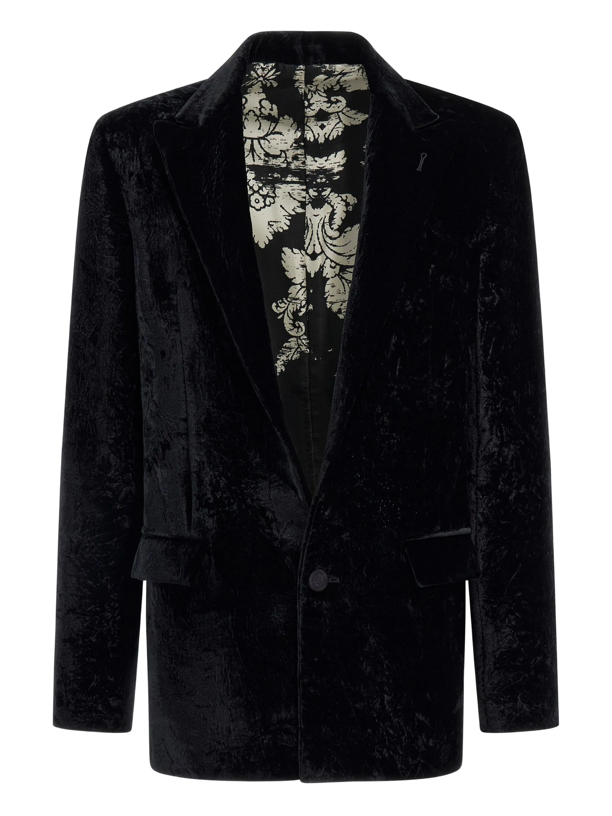 

Однобортный пиджак Roberto Cavalli, черный