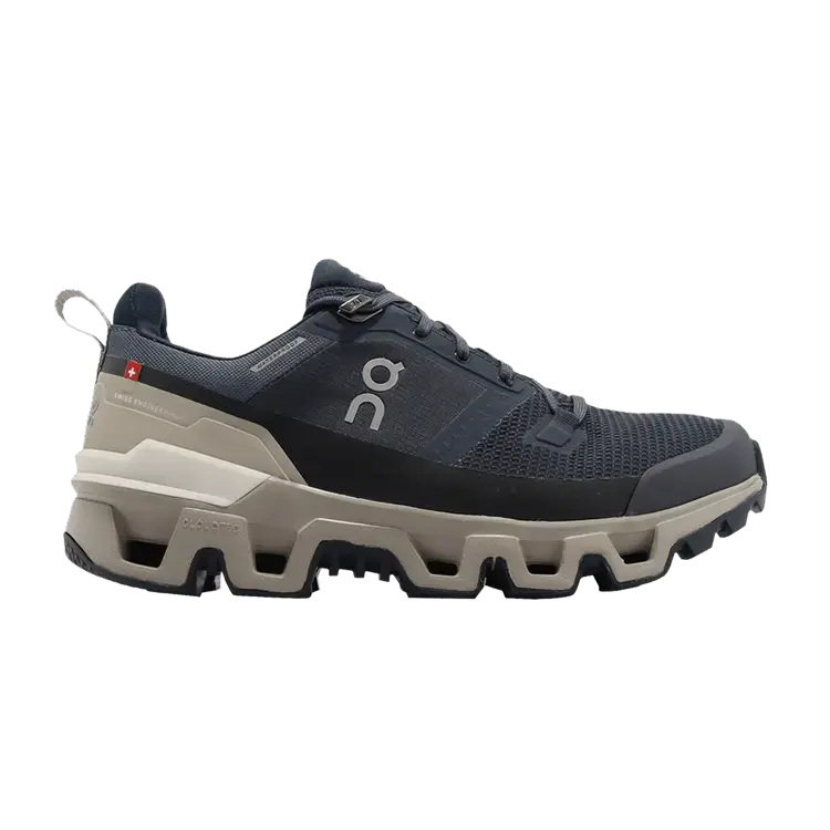 Кроссовки ON Wmns Cloudwander Waterproof Navy Desert, синий