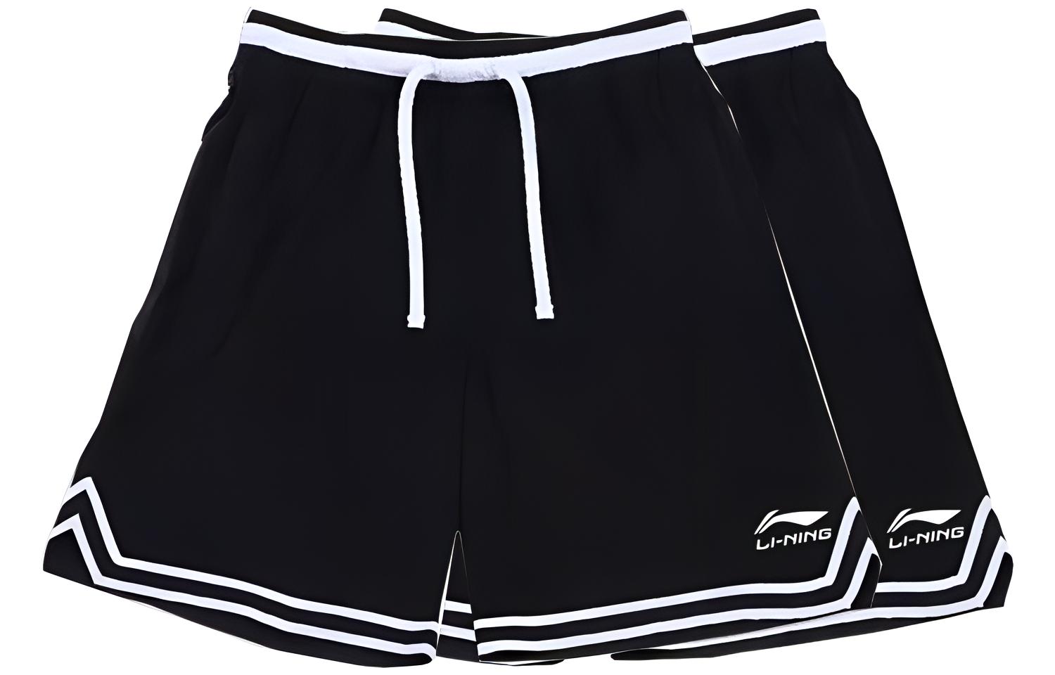 

LINING Повседневные шорты мужские 2 шт черные