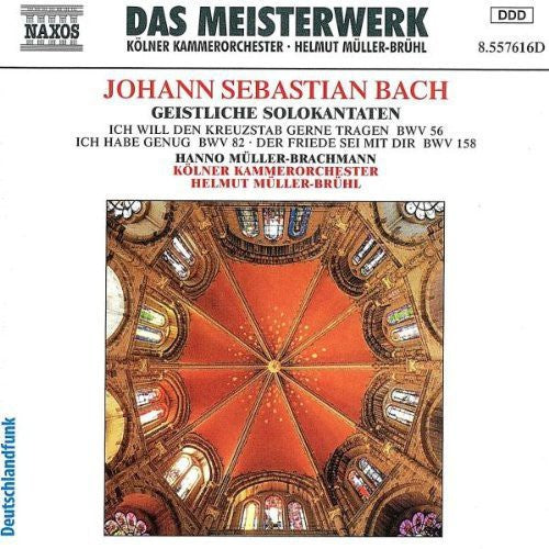 

CD диск Bach / Muller-Brachmann / Cologne Chamber / Bruhl: Sacred Cantatas for Bass