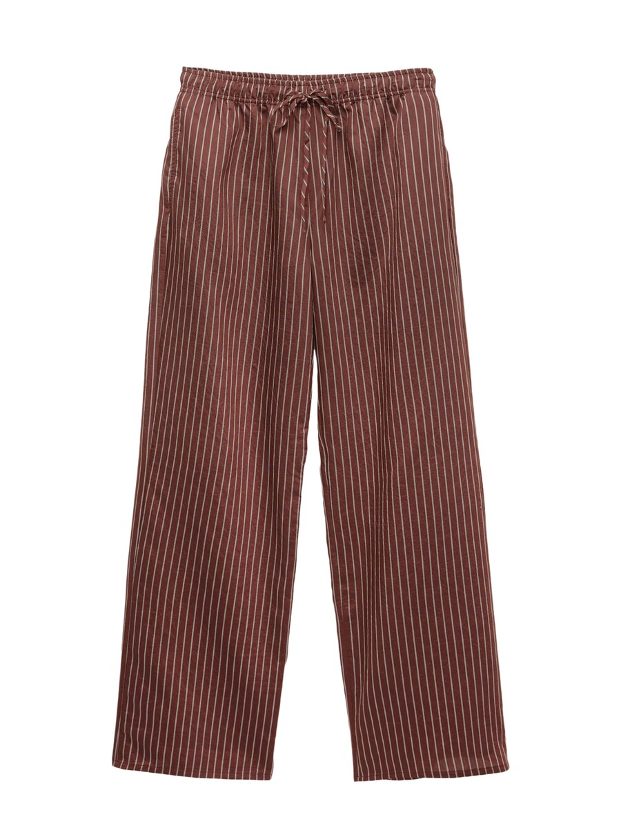 

Широкие брюки Pull&Bear, цвет Rusty red