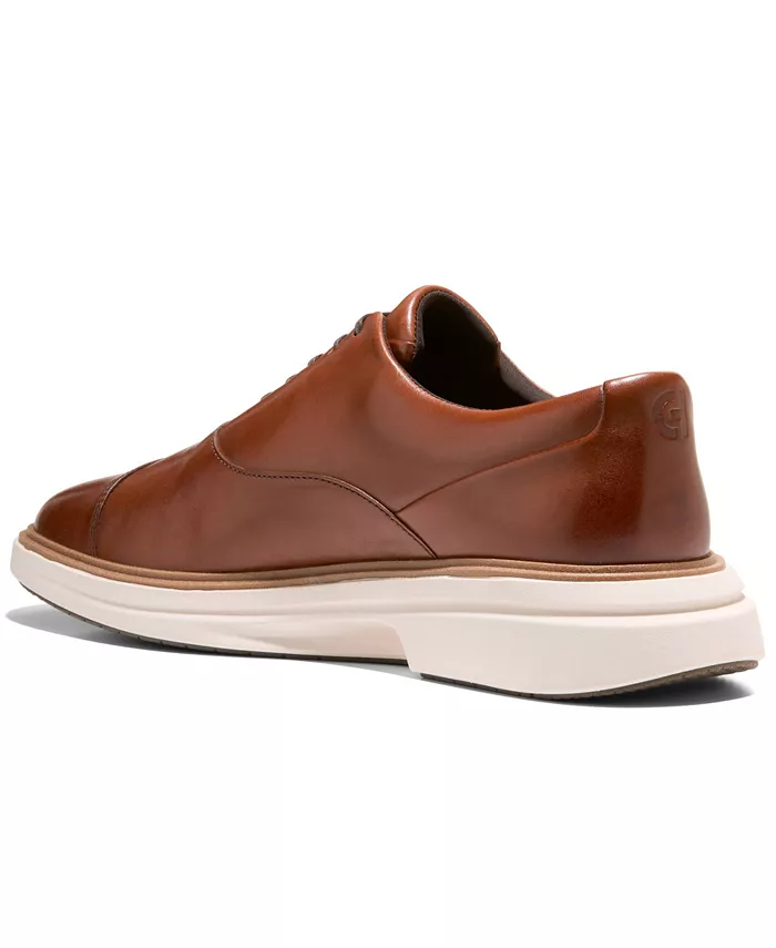 Мужские оригинальные оксфорды Grand Cityspectre с мыском Cole Haan, коричневый — фото 3