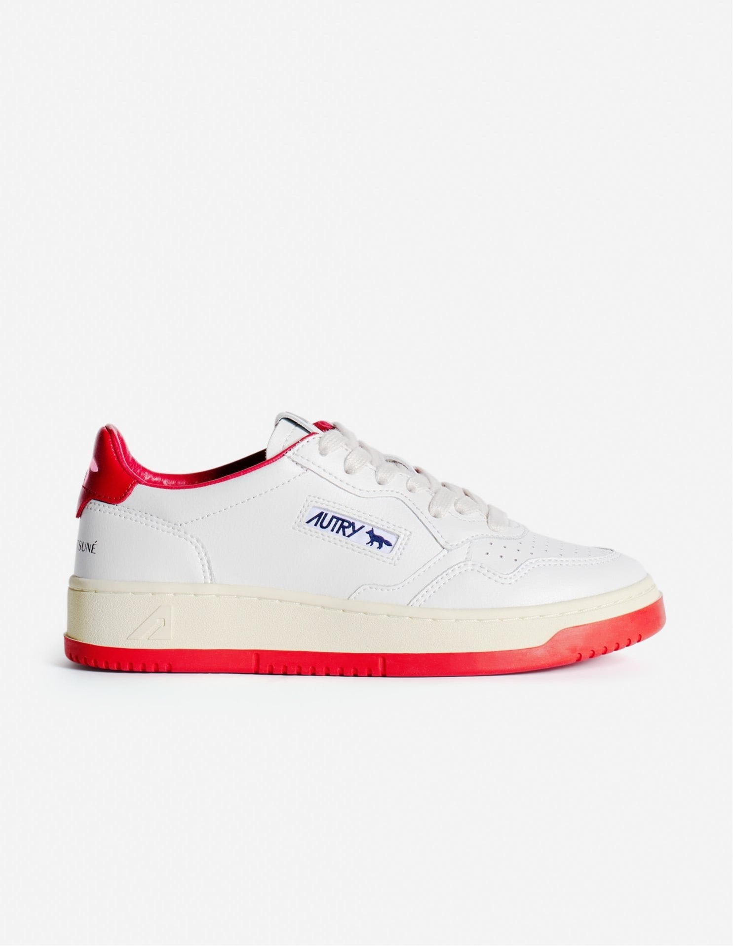 Кроссовки MK x AUTRY MEDALIST Maison Kitsune, WHITE/RED