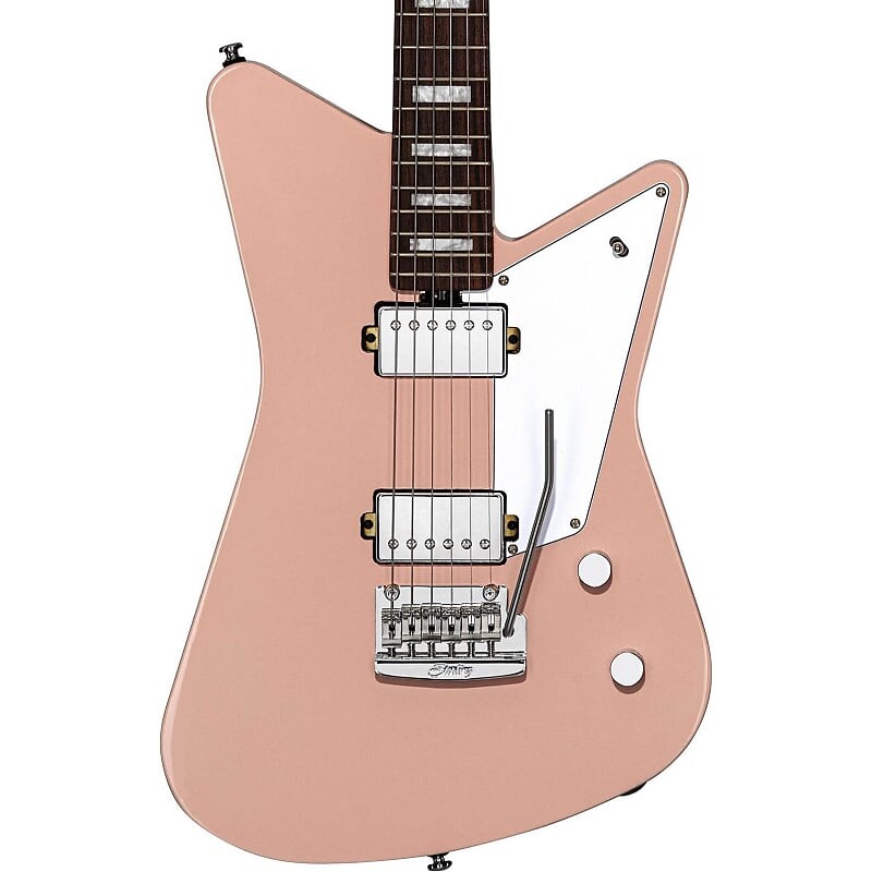 

Электрогитара Sterling by Music Man Mariposa Electric Guitar, Pueblo Pink