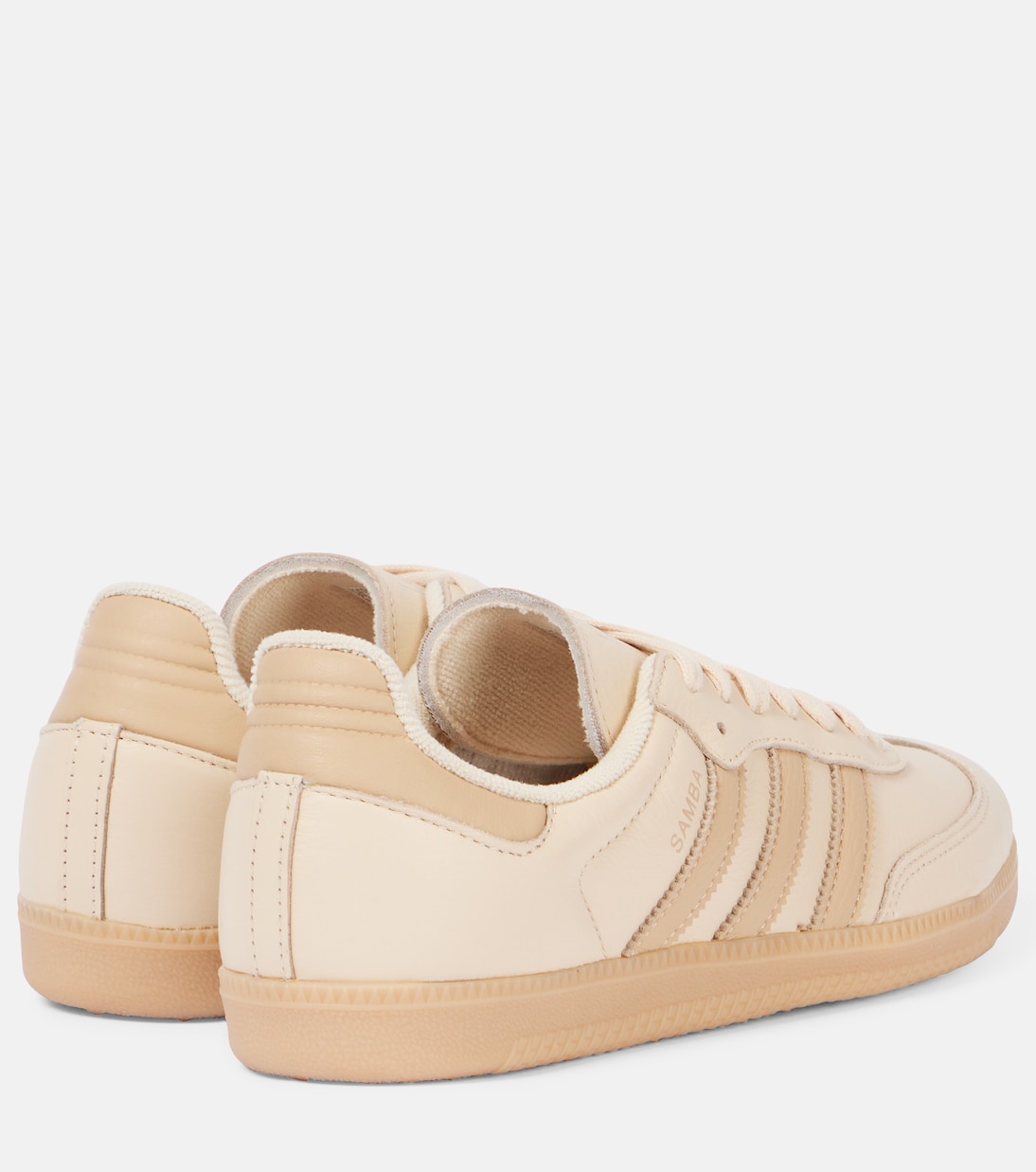 Кожаные кроссовки Samba OG Adidas, Sand Strata /Magic Beige /Sand — фото 2