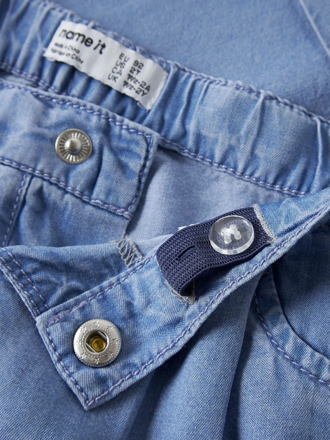 Шорты джинсовые Name it, medium blue denim — фото 4
