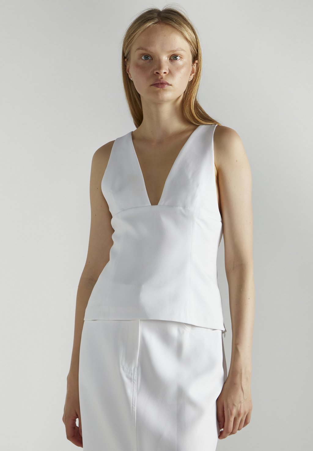 

Топ SLEEVELESS - Blouse Glamorous, белый