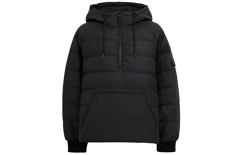 

COACH Пуховик SS24 мужской черный, Black