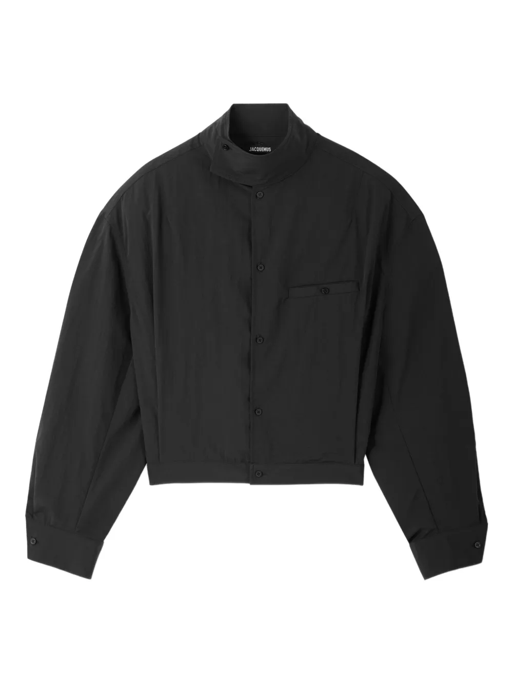 

Укороченная куртка на пуговицах JACQUEMUS, черный
