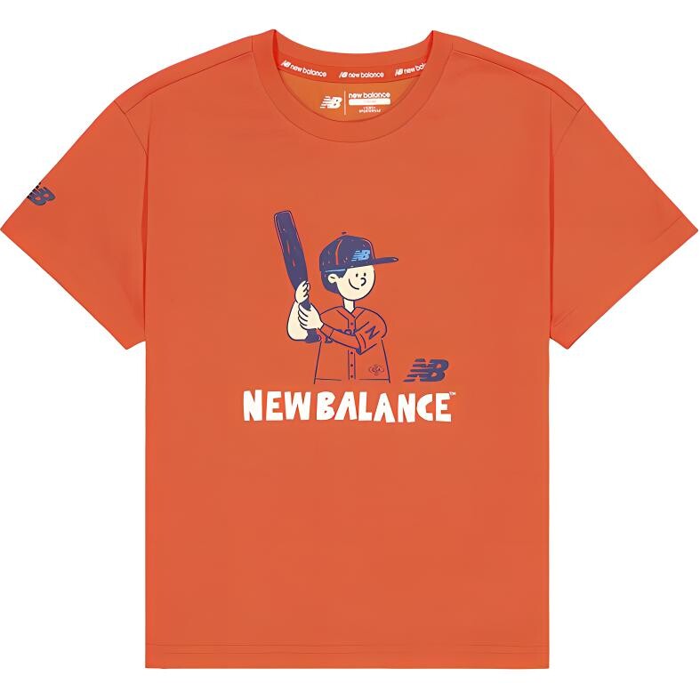 

Детская футболка New Balance, оранжевый