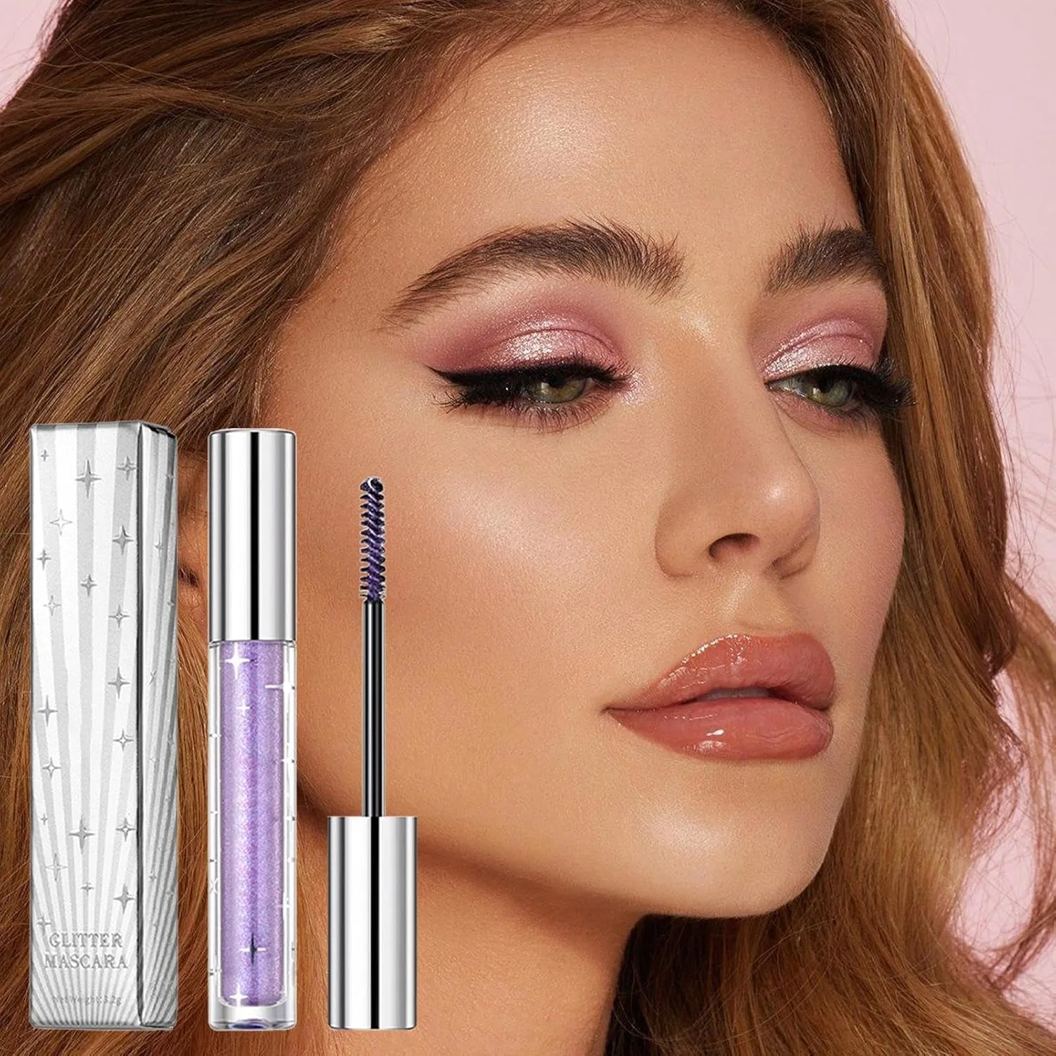 Тушь для ресниц Glitter Lash Mascara Generic, 1 шт., цвет 3# — фото 3