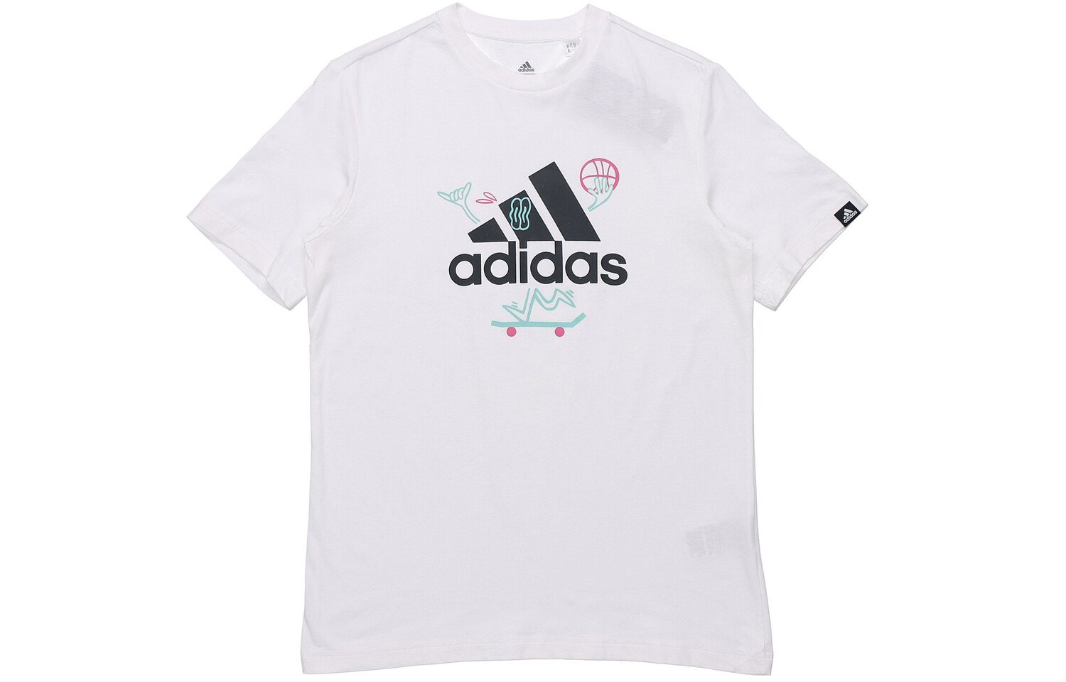 

Футболка мужская белая Adidas, белый