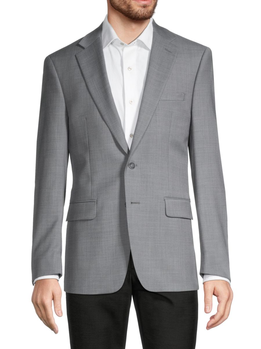 

Спортивное пальто Slim Fit из шерстяной смеси Calvin Klein, цвет Medium Grey, Серый, Спортивное пальто Slim Fit из шерстяной смеси Calvin Klein, цвет Medium Grey