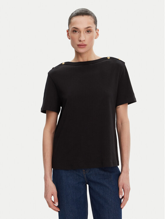 

Блузка обычного кроя WW0WW42907 Tommy Hilfiger, черный