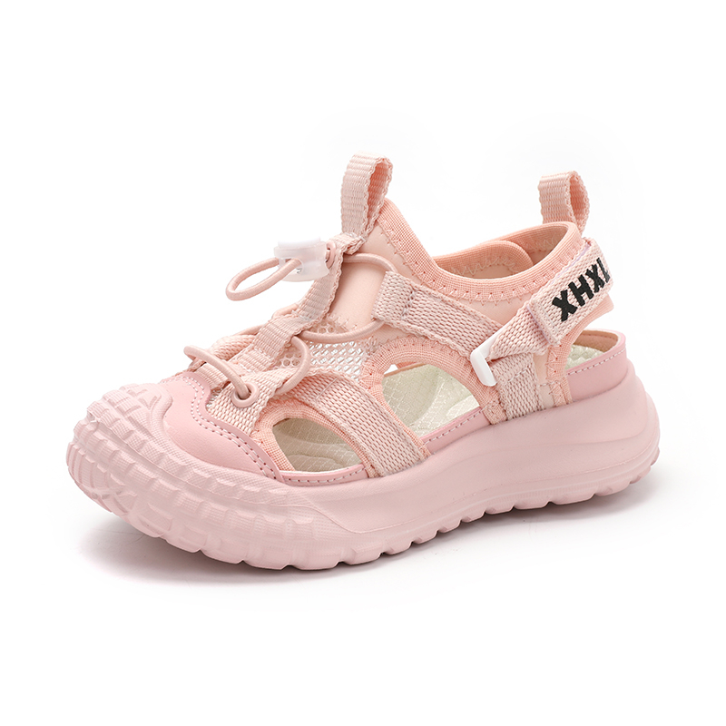 

Дышащие легкие нескользящие повседневные детские кроссовки Kids' SHIBU, розовый