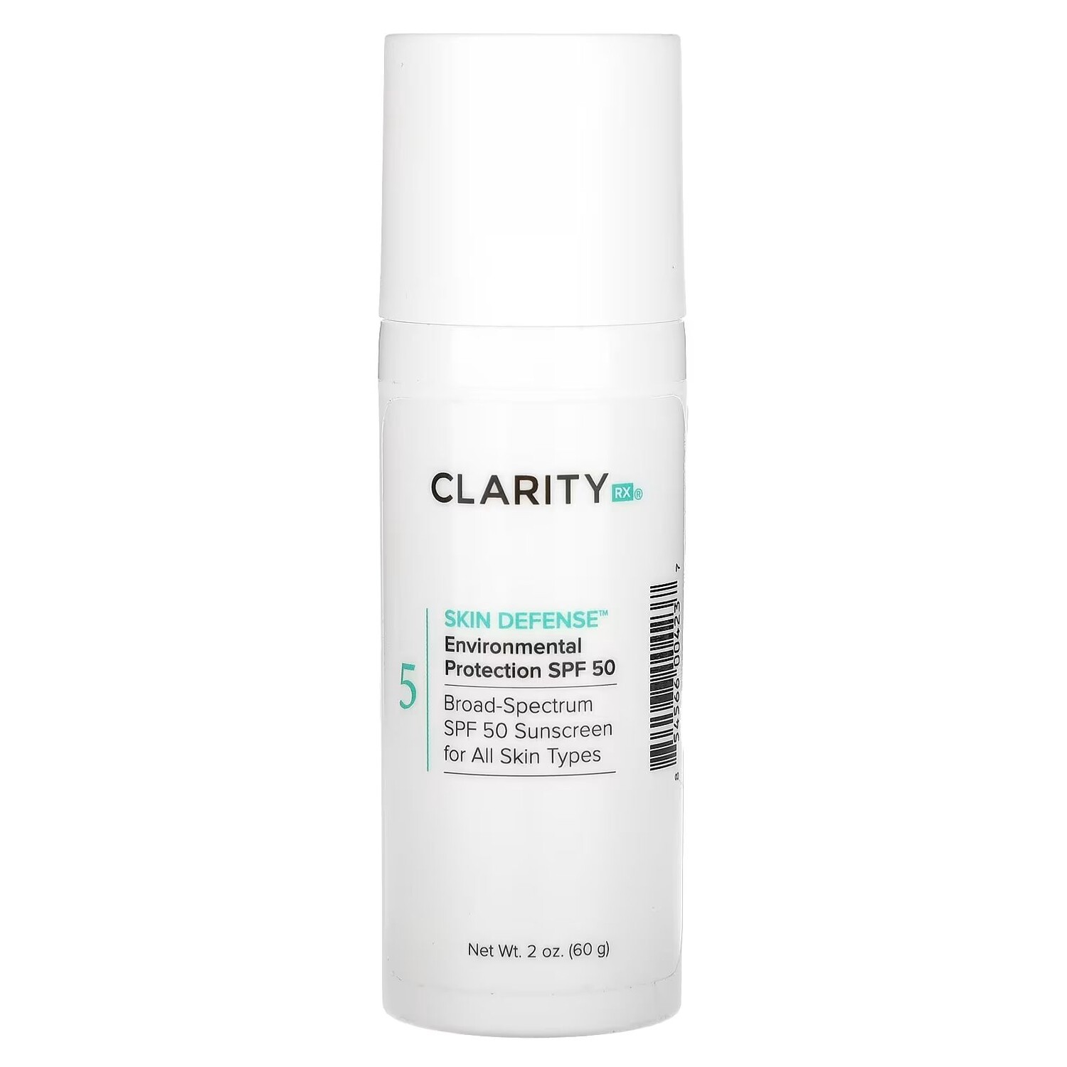 

Защита кожи, защита окружающей среды SPF 50, 2 унции (60 г) Clarityrx