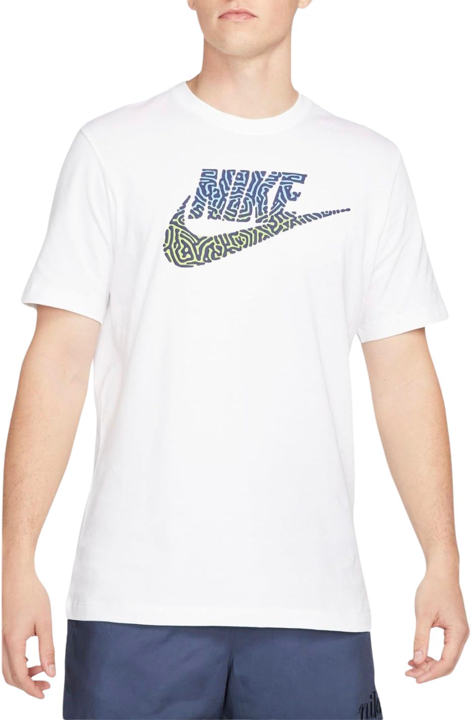 

Мужская футболка с принтом 90-х Nike Sportswear, White, Белый, Мужская футболка с принтом 90-х Nike Sportswear, White