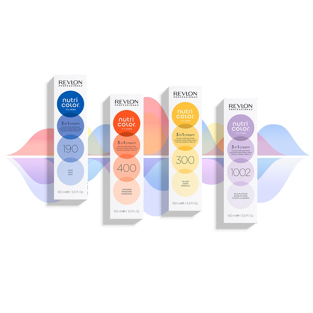 Бальзам для волос nutri color 3 in 1 cream nr. 200 Revlon Professional, 200 - violet, объем 240 мл — фото 3