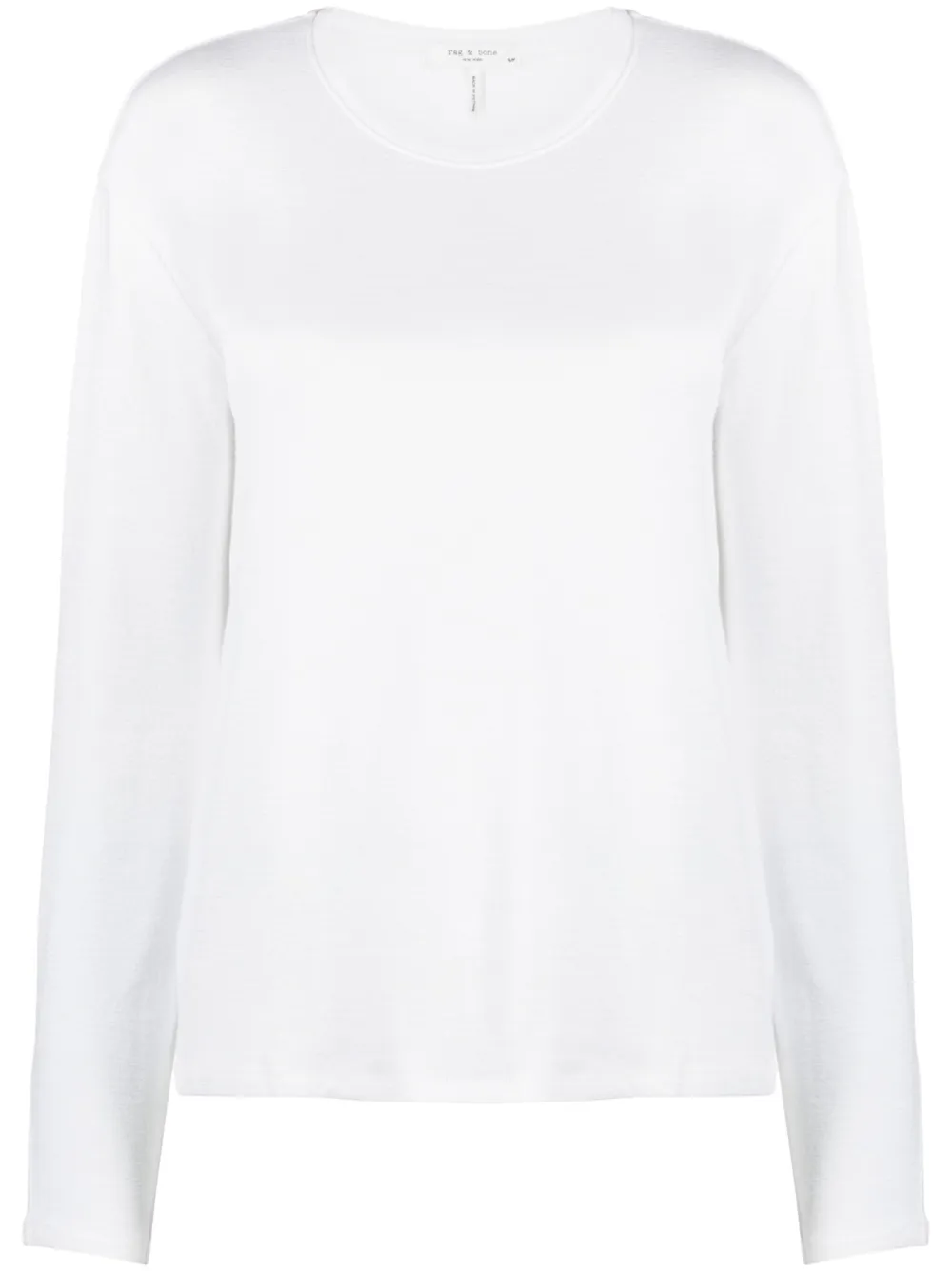 

Топ с приспущенными плечами rag & bone, белый