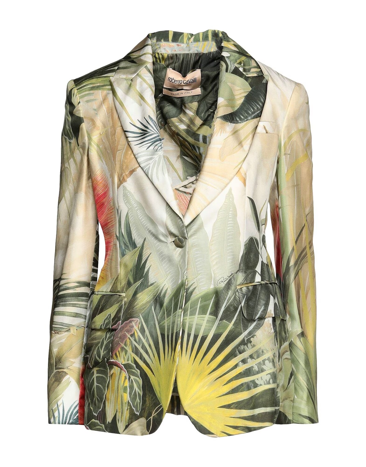 

Блейзер Roberto Cavalli, зеленый