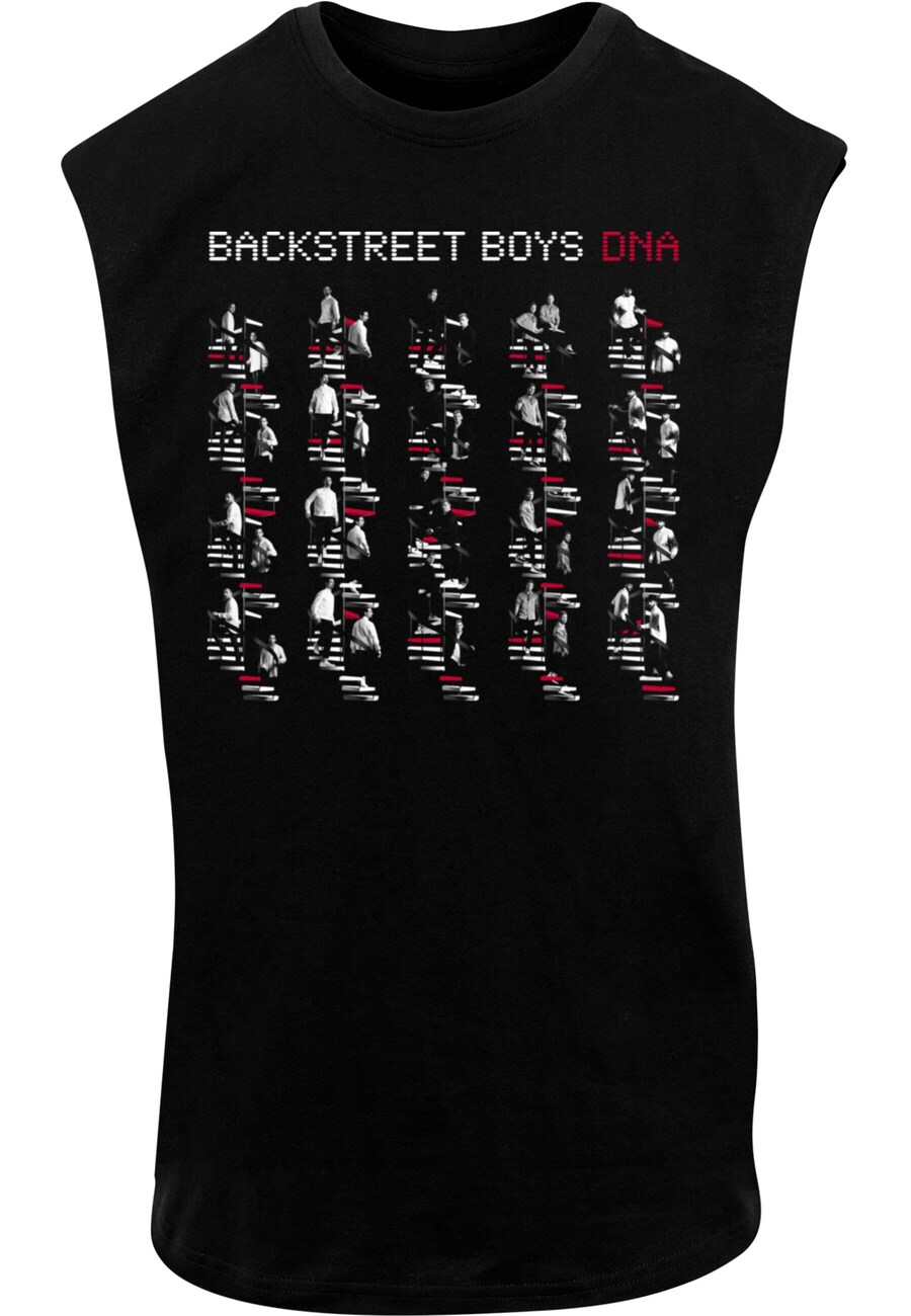 

Рубашка Merchcode Backstreet Boys - DNA Album, черный